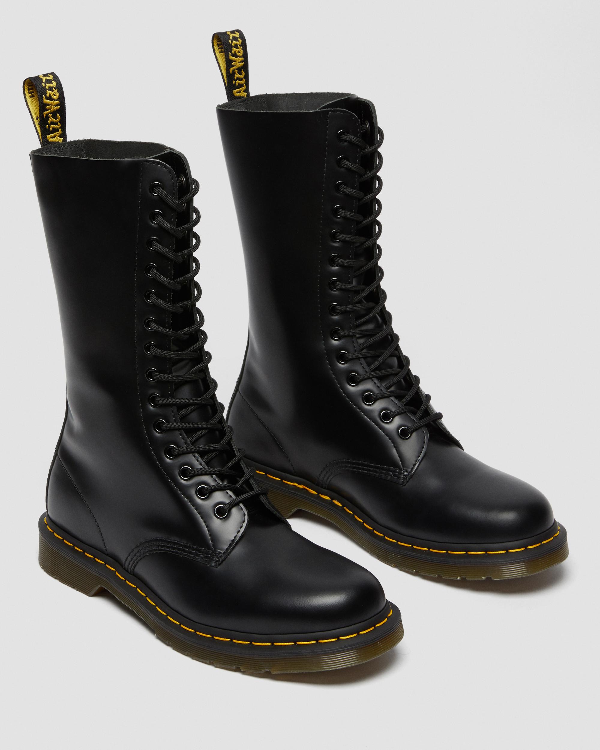 1914 Smooth Leather High Lace Up Boots1914 Smooth Leather High Lace Up Boots Dr. Martens