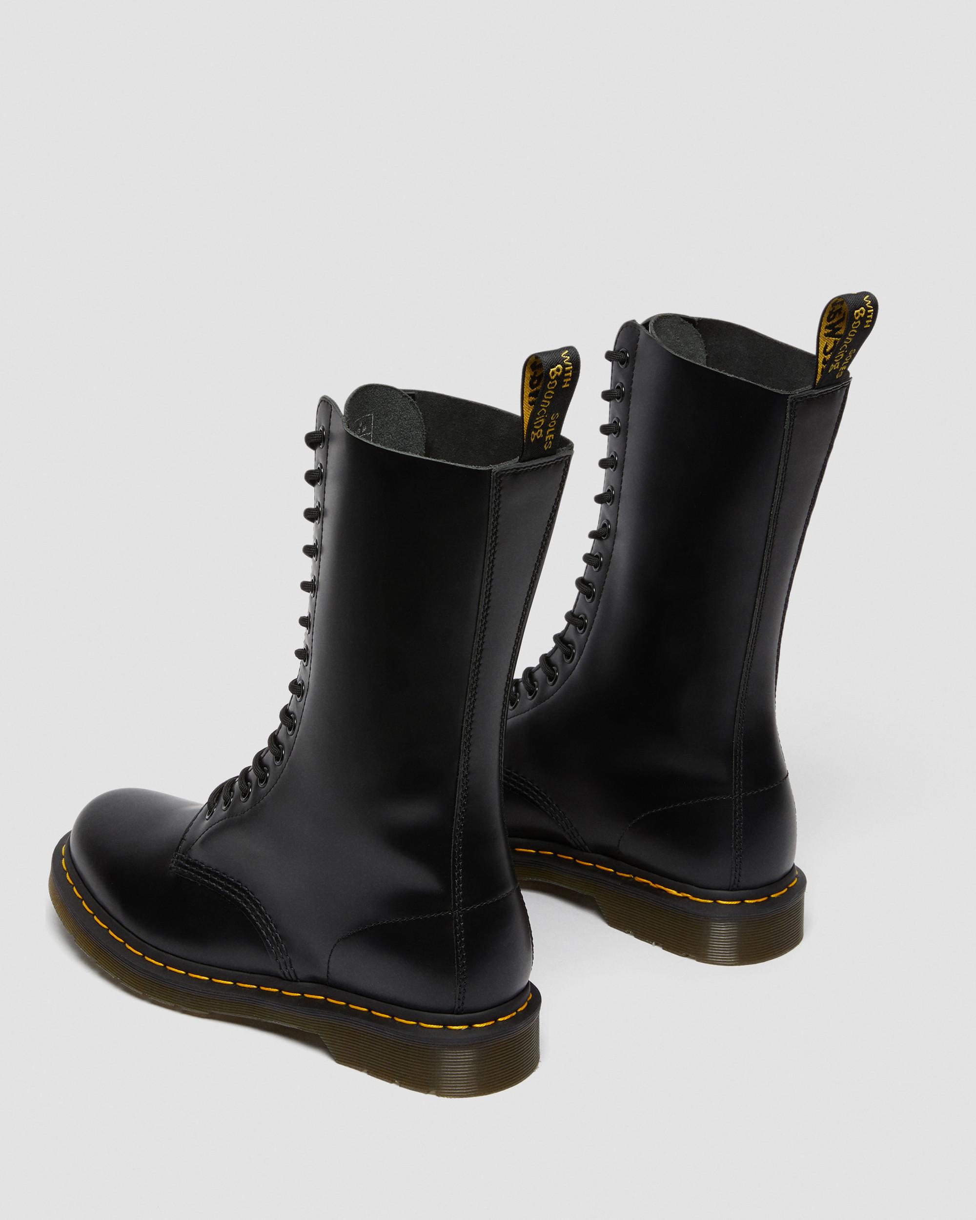 1914 SMOOTH LEATHER HIGH BOOTS | Dr. Martens
