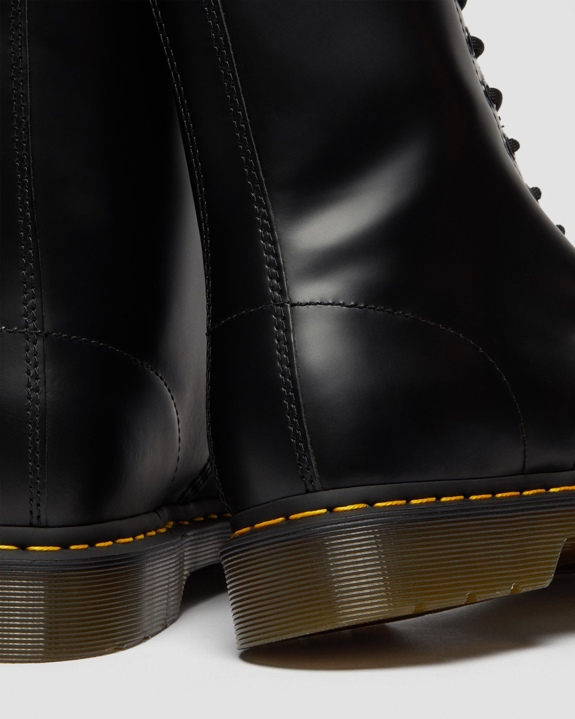 1490 Smooth Leather Mid Calf Boots | Dr. Martens