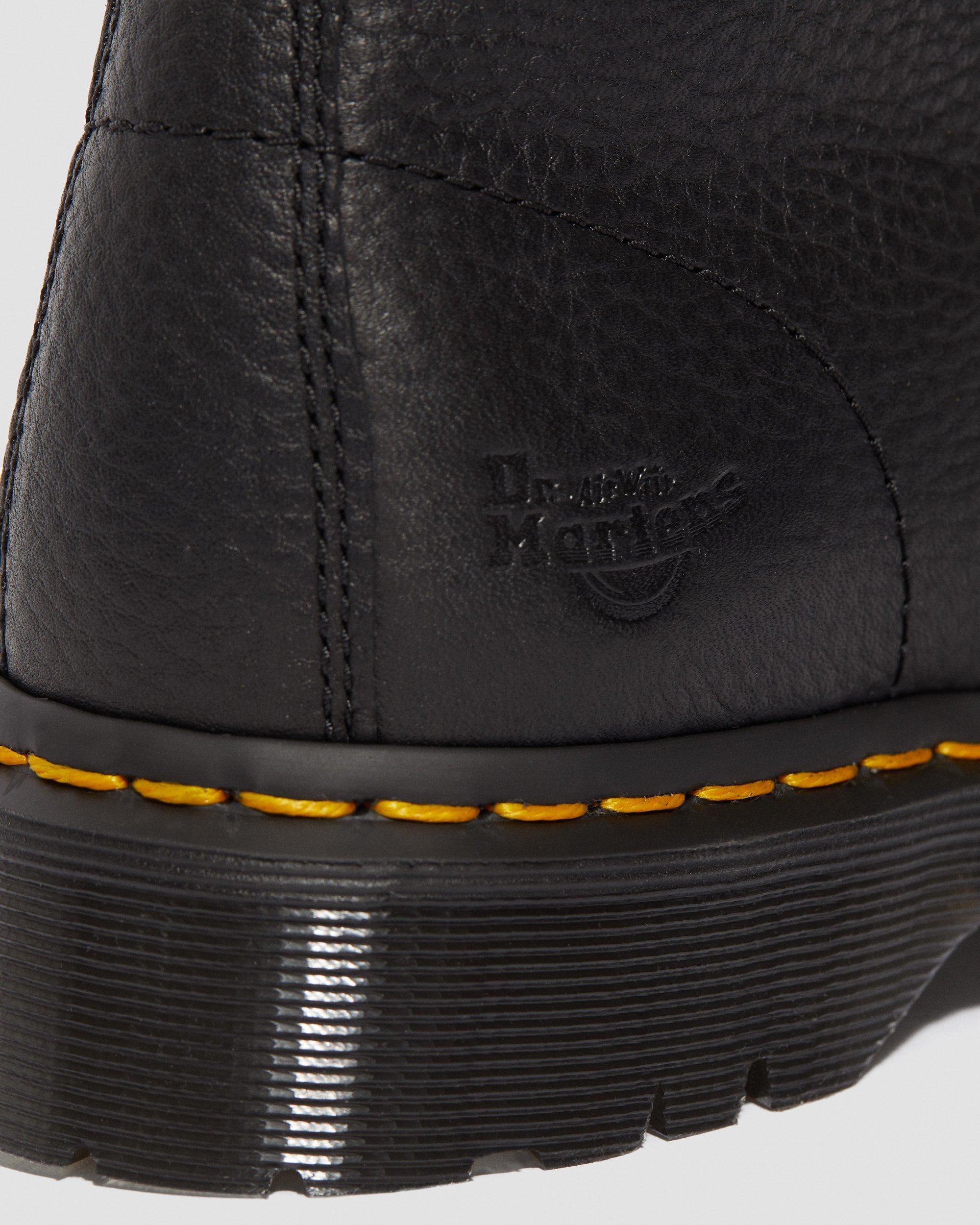 Icon 7B10 Leather Steel Toe Work Boots in BLACK | Dr. Martens™