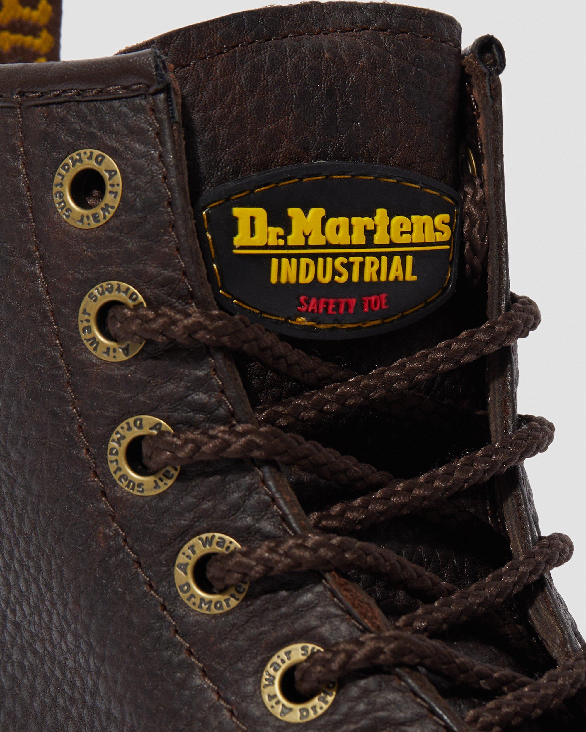 Icon 7B10 Steel Toe Work Boots in BARK | Dr. Martens™