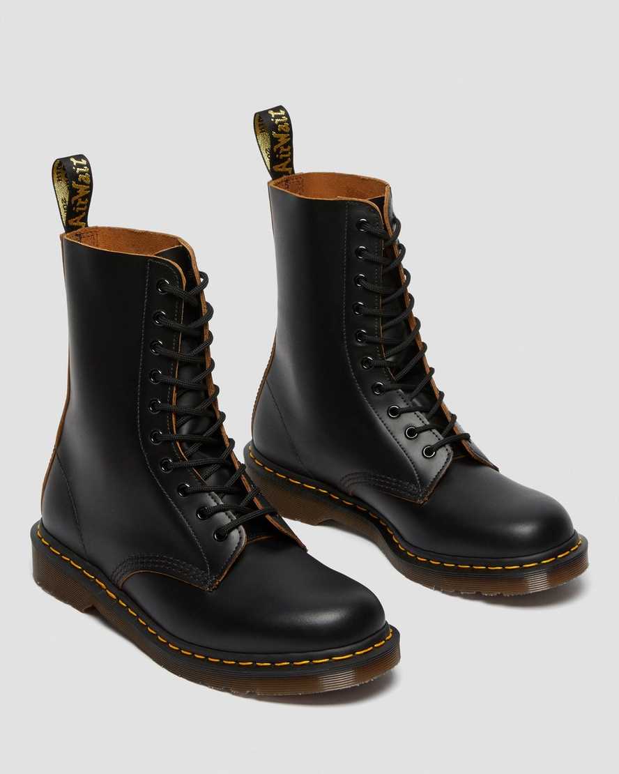 1490 Vintage Made In England Mid Calf Boots Dr. Martens