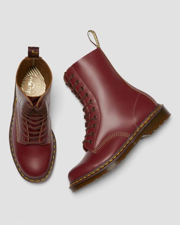 1490 Vintage Made In England Mid Calf Boots in Red | Dr. Martens 1490 Vintage Made In England Mid Calf Boots in Red | Dr. Martens