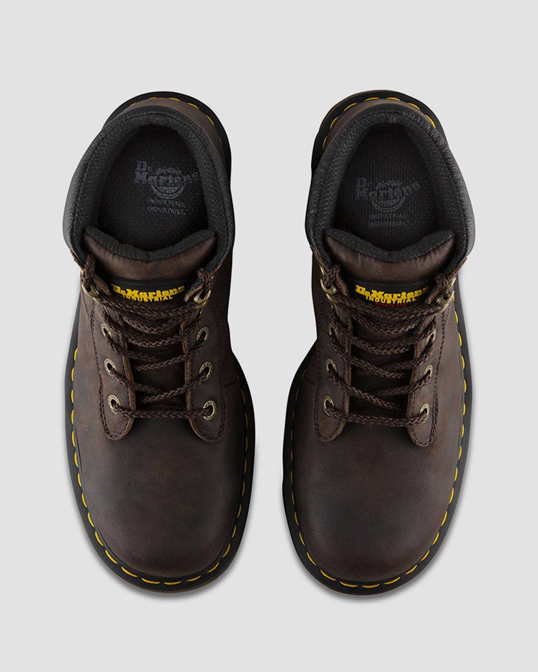 Ironbridge Extra Wide Grizzly Work Boots in BLACK | Dr. Martens™