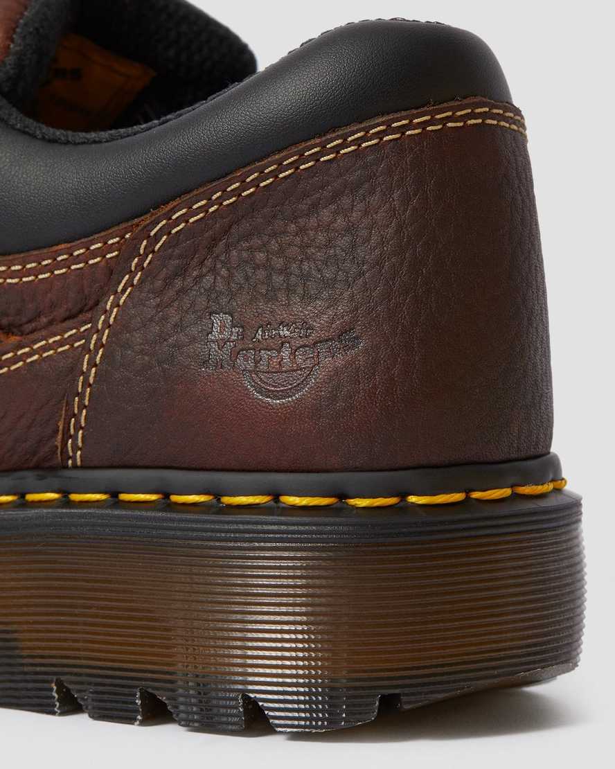 Gunby Leather Steel Toe Work Shoes | Dr Martens
