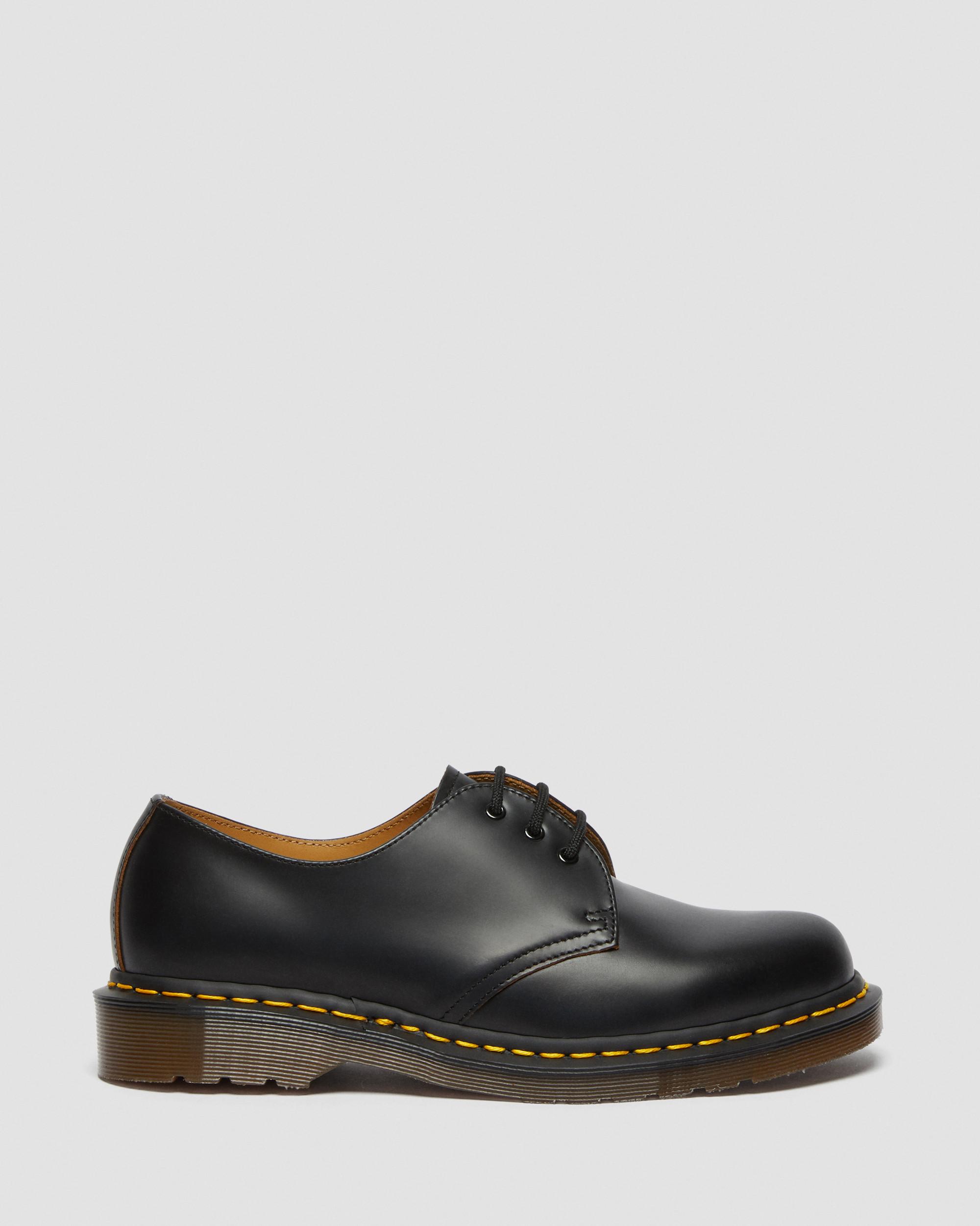 Vintage 1461 Quilon Leather Oxford Shoes in Black