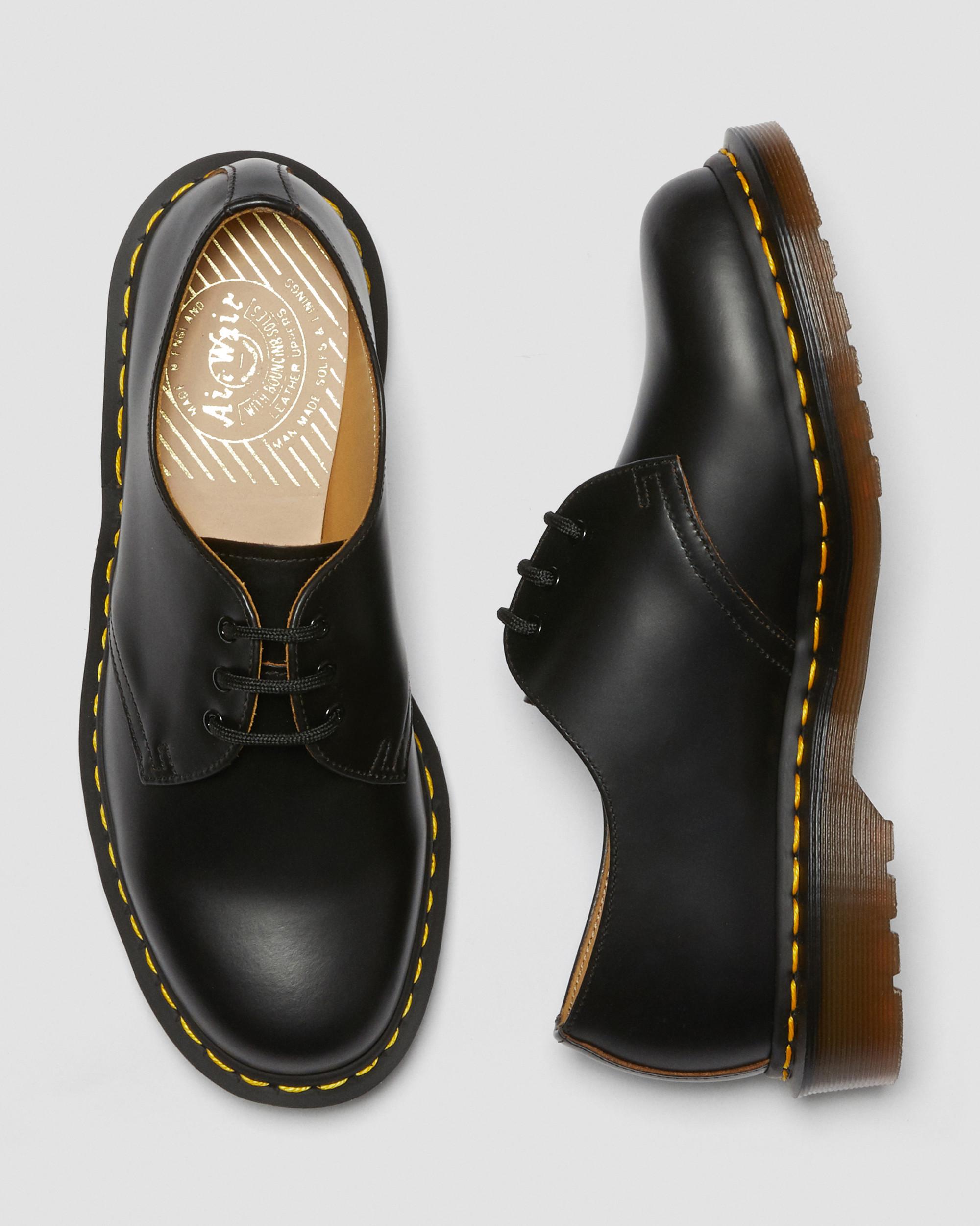 Vintage 1461 Quilon Leather Oxford Shoes in Black | Dr. Martens