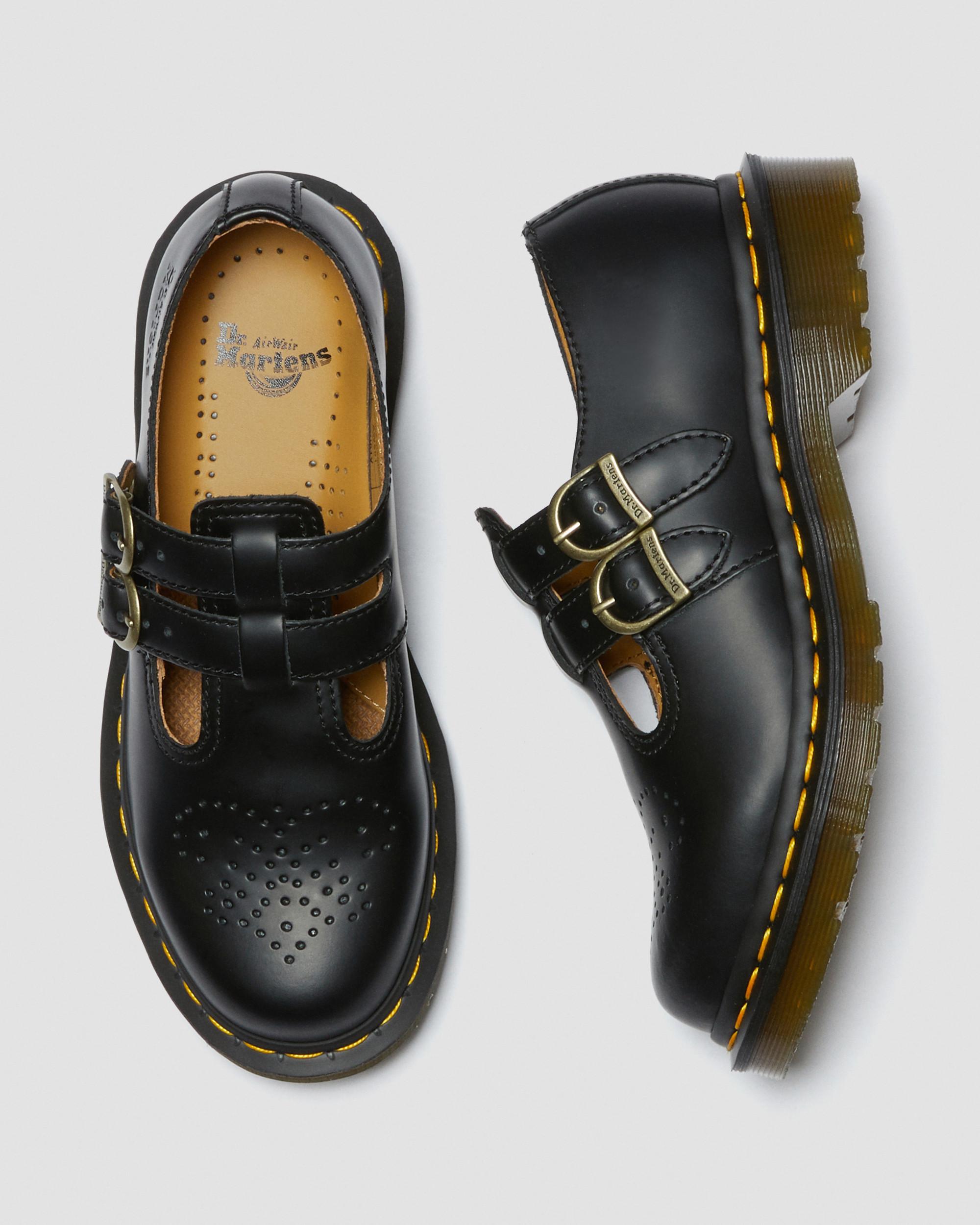 DR MARTENS 8065 Smooth Leather Mary Jane Shoes