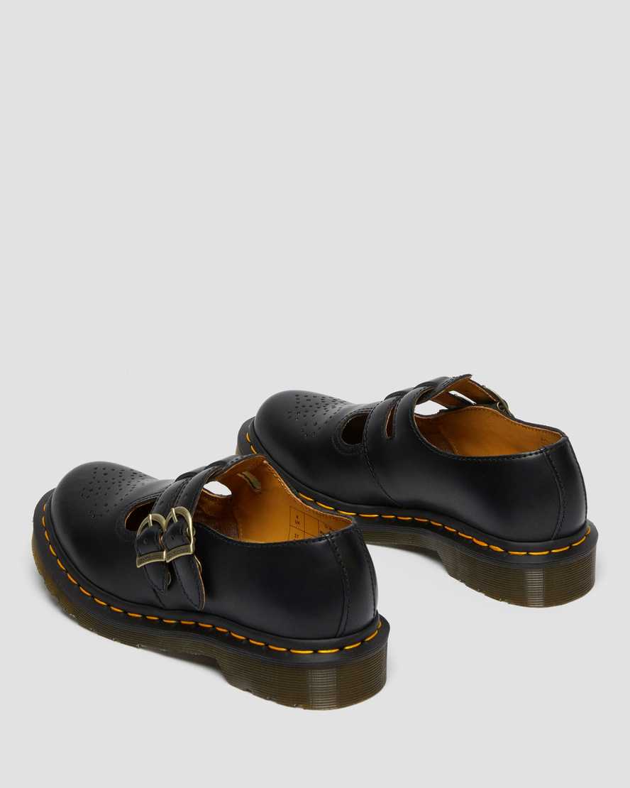 8065 MARY JANE BLACK8065 MARY JANE SMOOTH LEATHER SHOES Dr. Martens