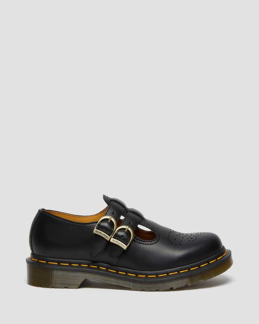 8065 MARY JANE BLACK8065 MARY JANE SMOOTH LEATHER SHOES Dr. Martens