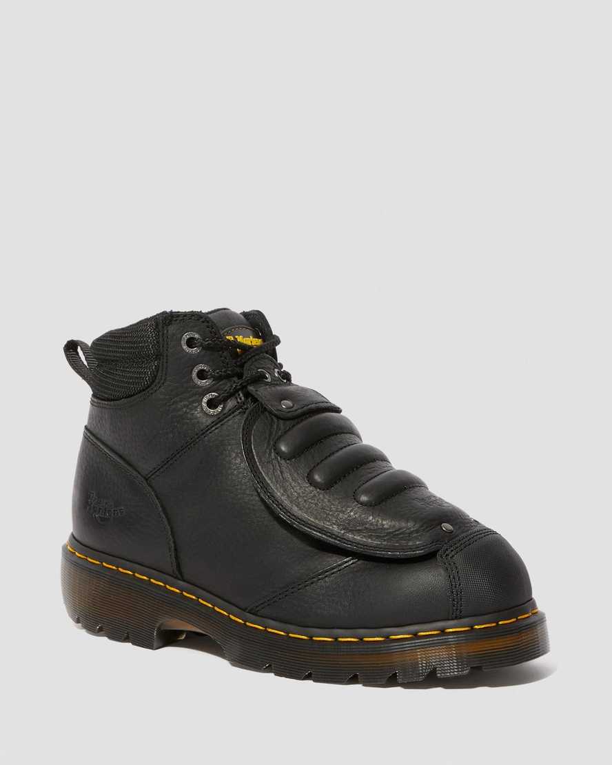 Ironbridge Grizzly Leather Met Guard Work Boots | Dr Martens