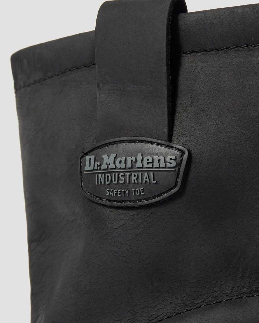 2295 Extra Wide Greasy Slip On Work Boots | Dr Martens