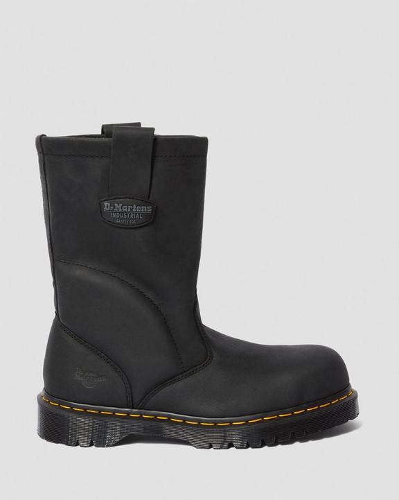 2295 Extra Wide Greasy Slip On Work Boots Dr. Martens