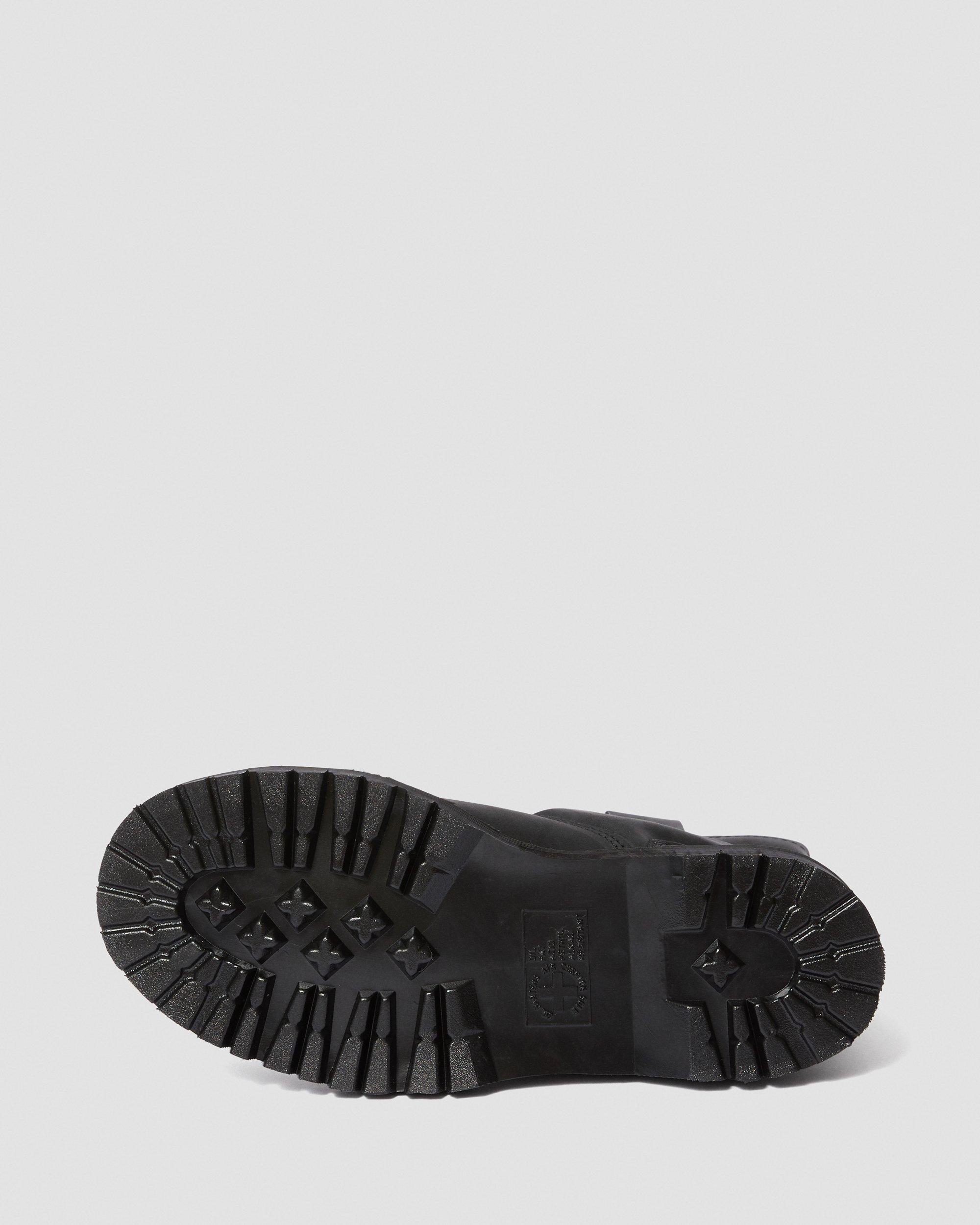 2295 Extra Wide Greasy Slip On Work Boots in BLACK | Dr. Martens™