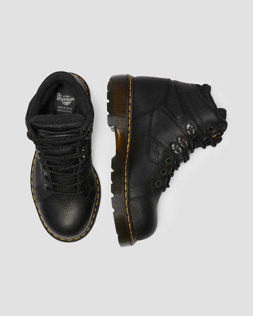Ironbridge Extra Wide Grizzly Leather Work Boots | Dr Martens