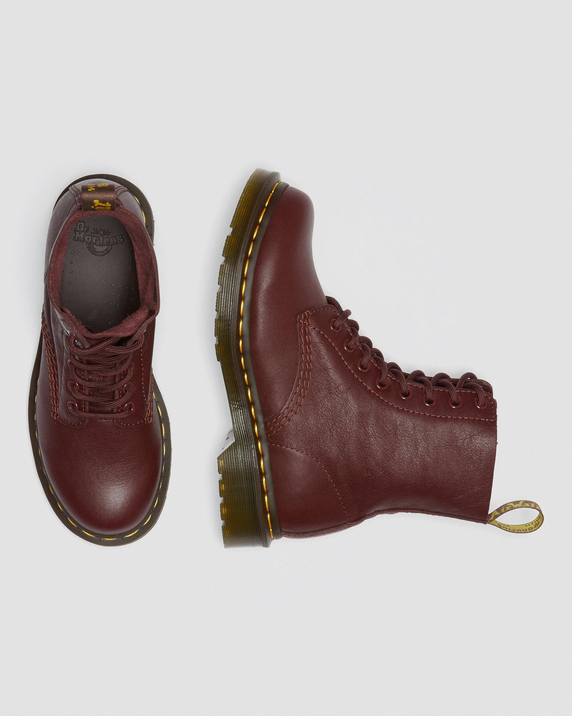 Martens Pascal Virginia Cherry Red Winter Boots | vlr.eng.br