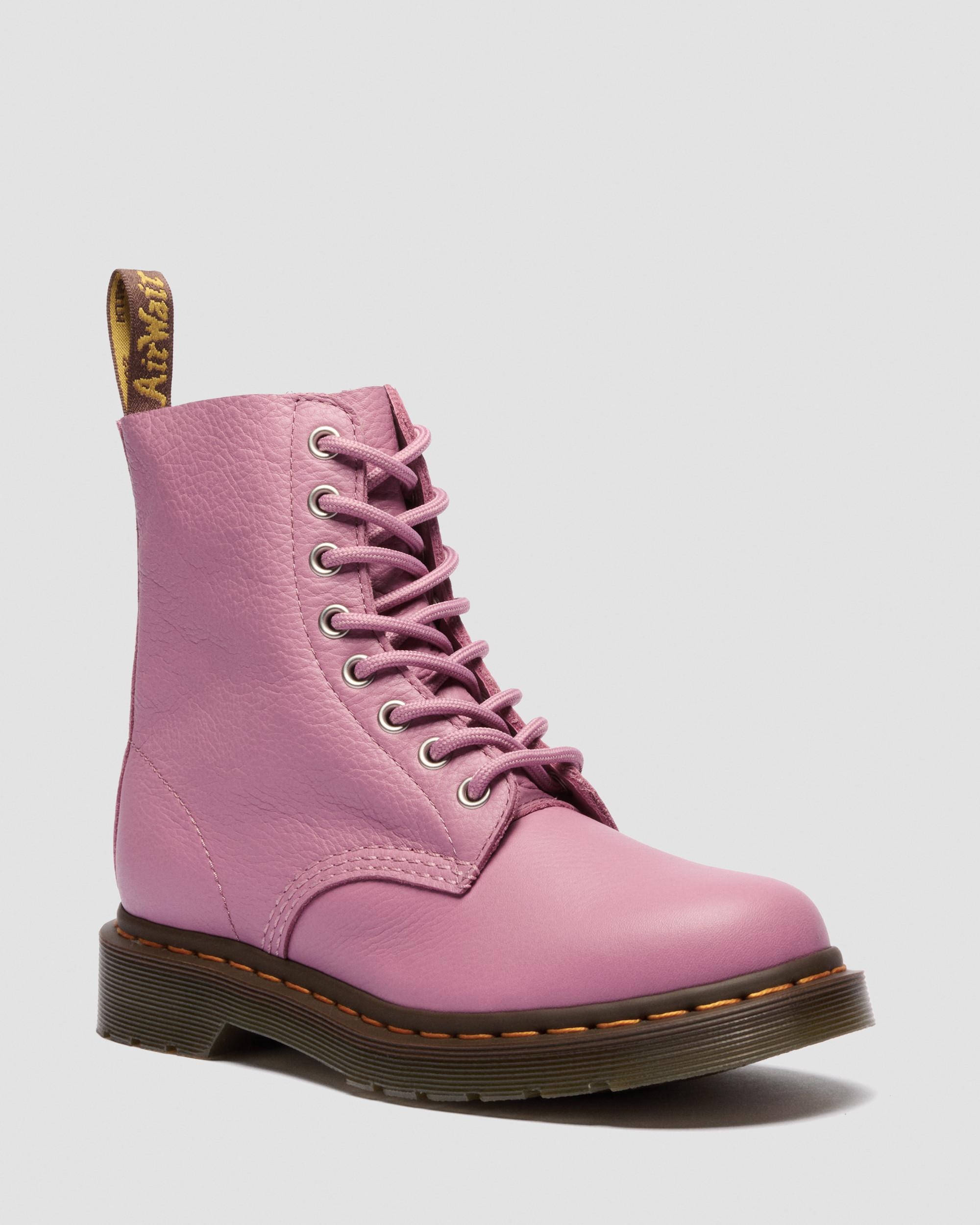 Dr. Martens 1460 Zachtleren Laarzen in Roze,