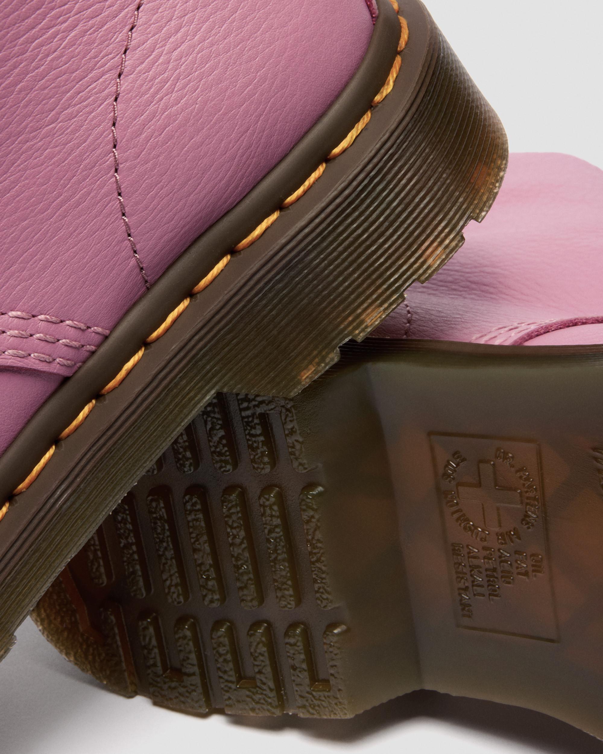 1460 Zachtleren Laarzen in Dusty Roze