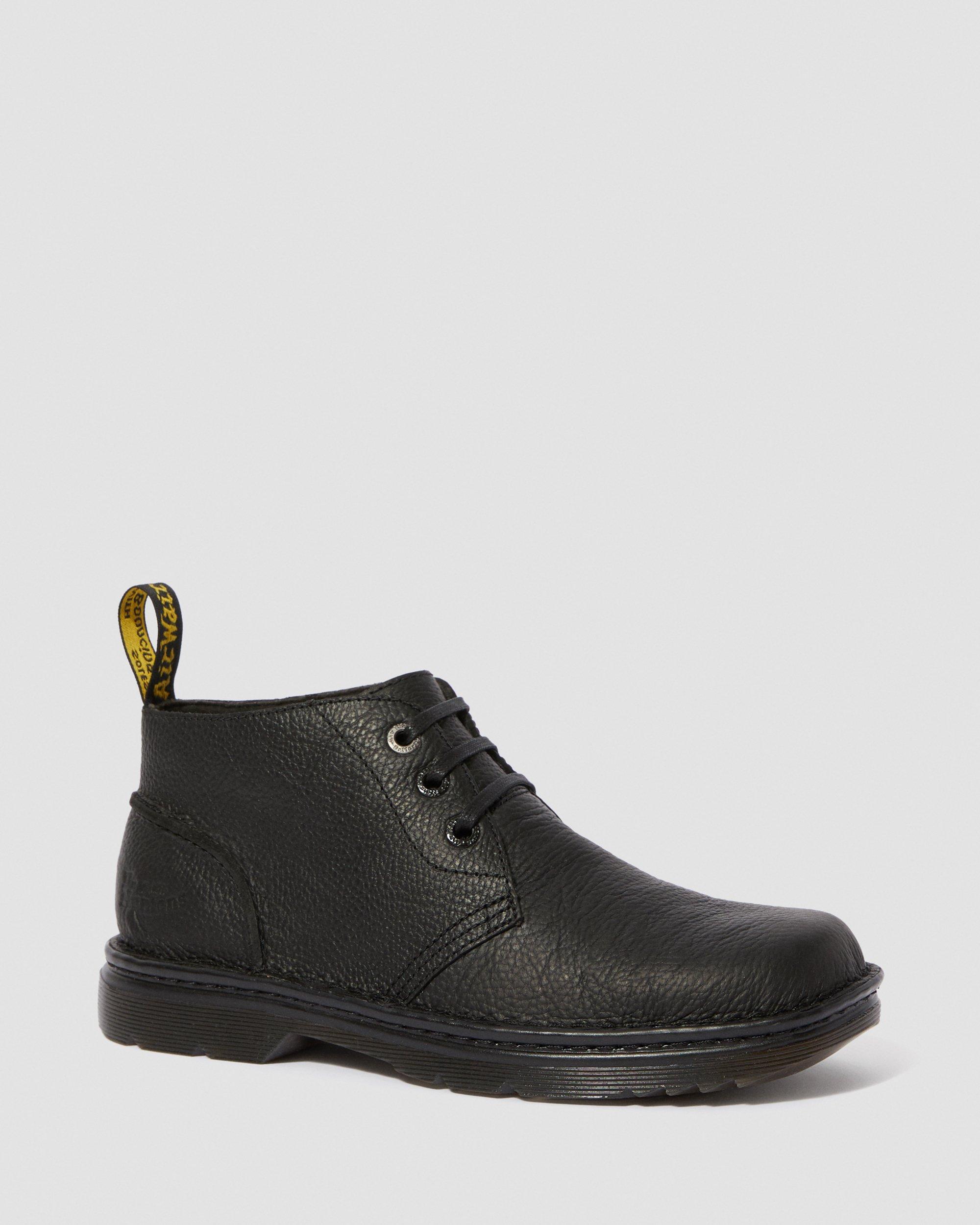 Sussex Bear Track Slip Resistant Chukka Boots in BLACK | Dr. Martens™