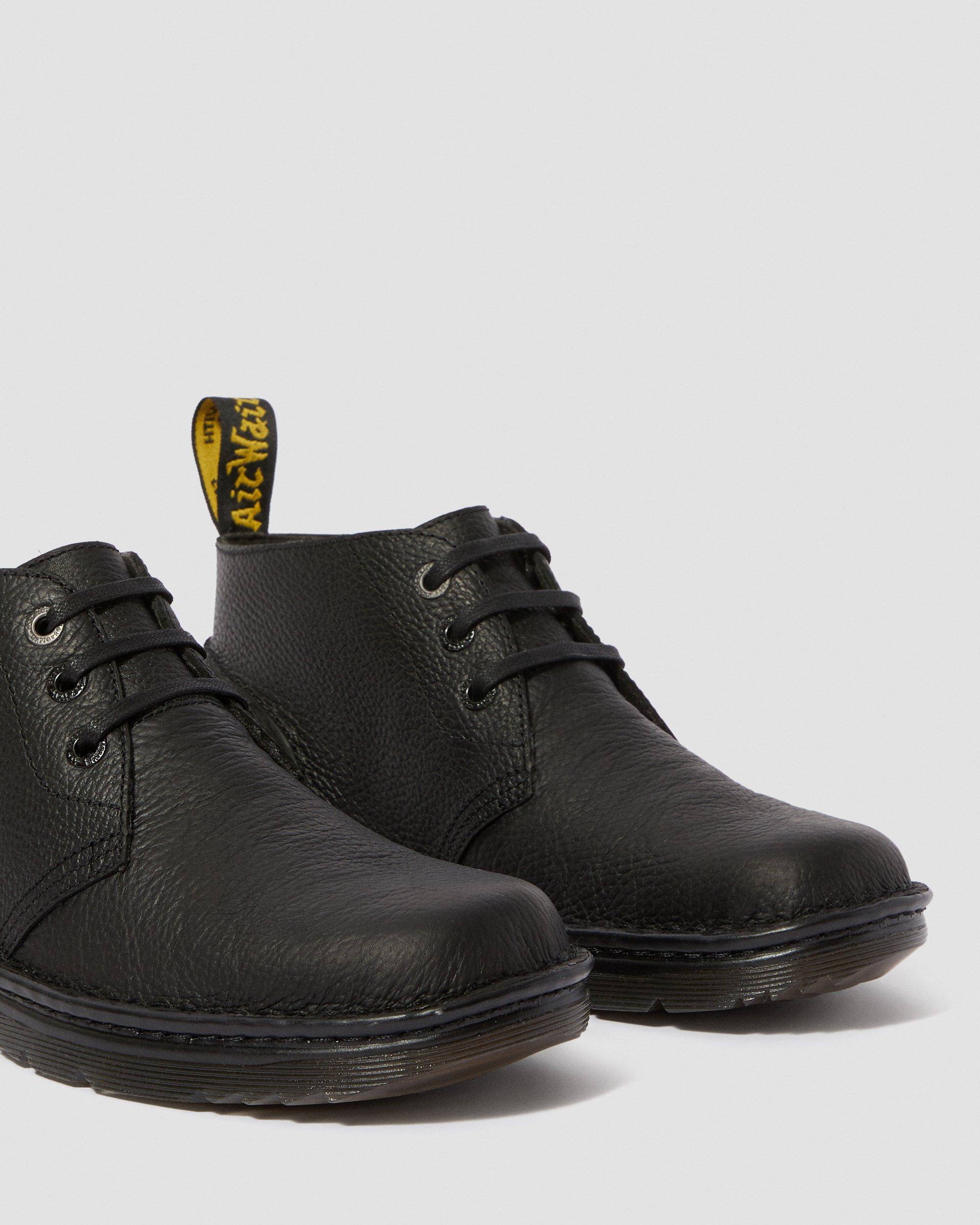 Sussex Bear Track Slip Resistant Chukka Boots in Black | Dr. Martens