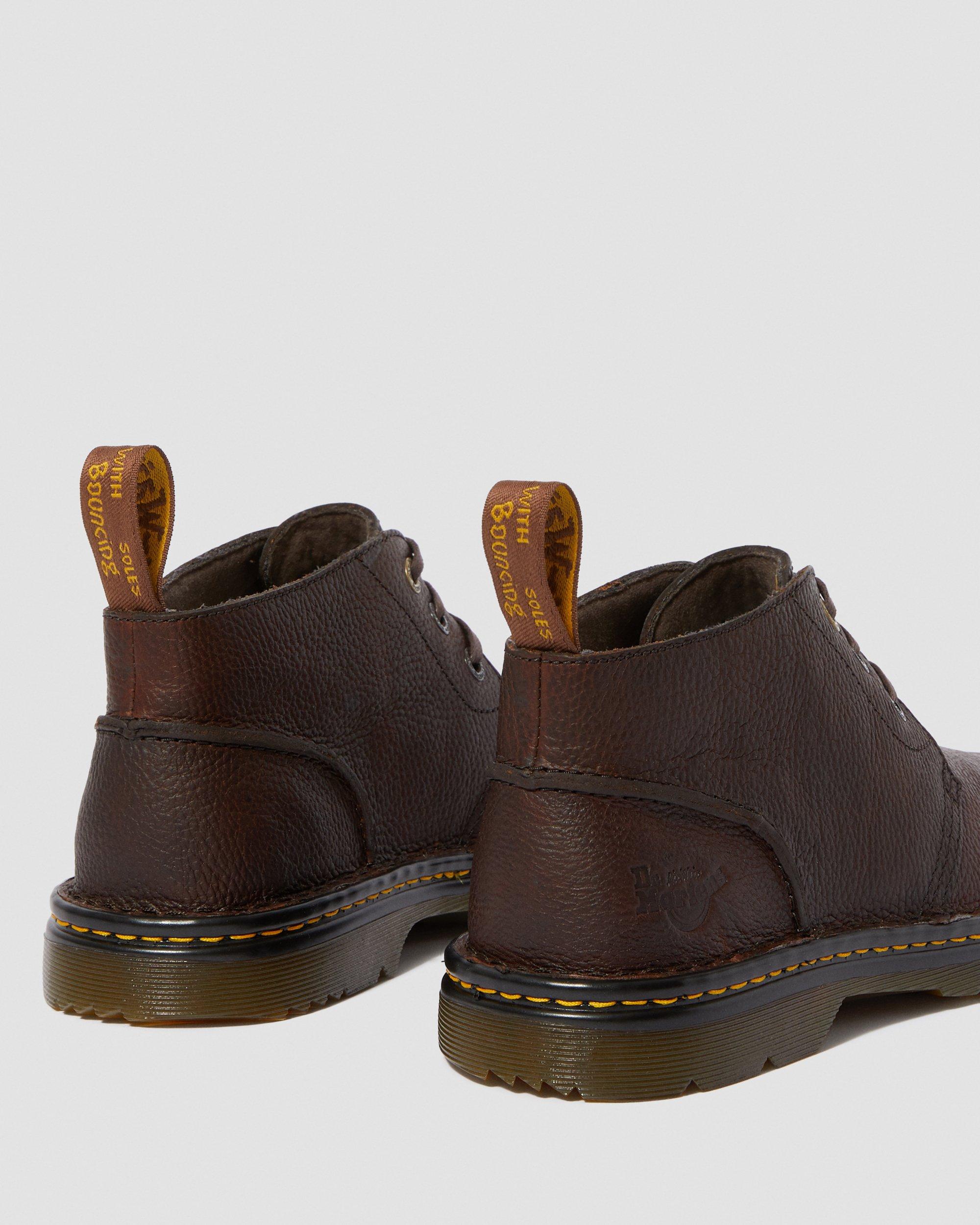 Sussex Bear Track Slip Resistant Chukka Boots in DARK BROWN | Dr