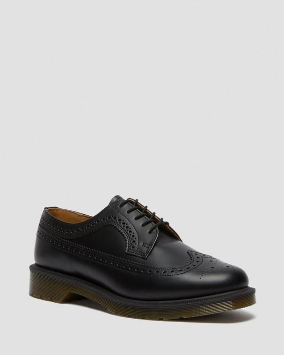 3989 LEATHER BROGUE SHOES Dr. Martens