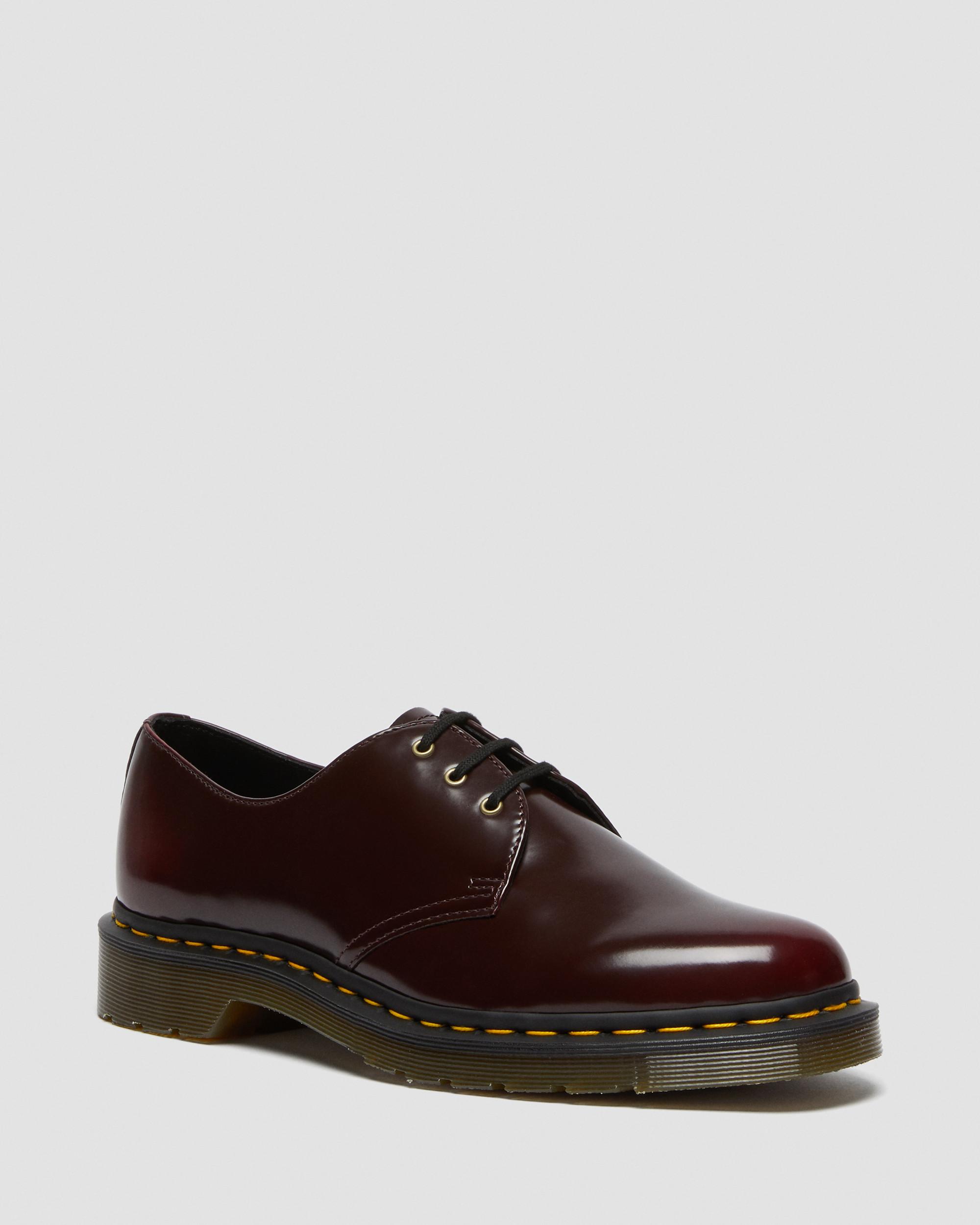 Vegan 1461 Oxford Shoes in Cherry Red | Dr. Martens