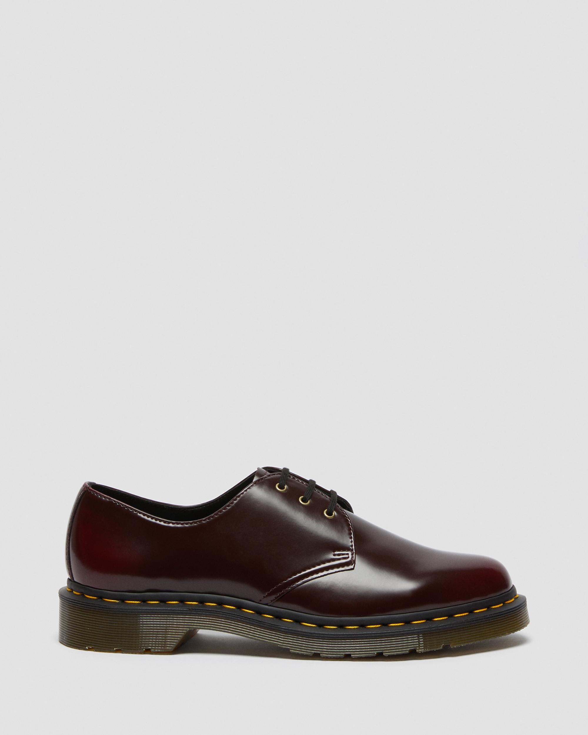 1461 Rub Off Vegan Oxford Shoes in Cherry Red