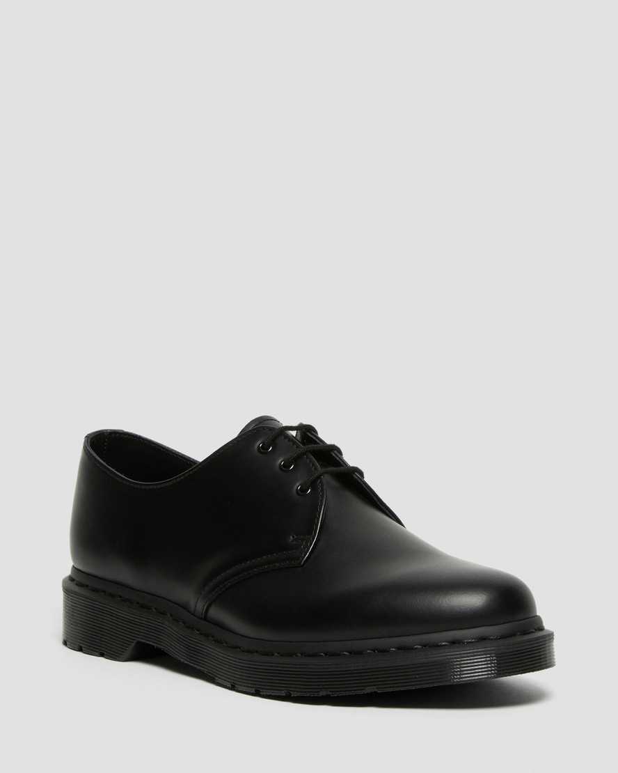 Dr. Martens Lisse Cuir 1461 Mono Chaussures en Noir, Taille: 36