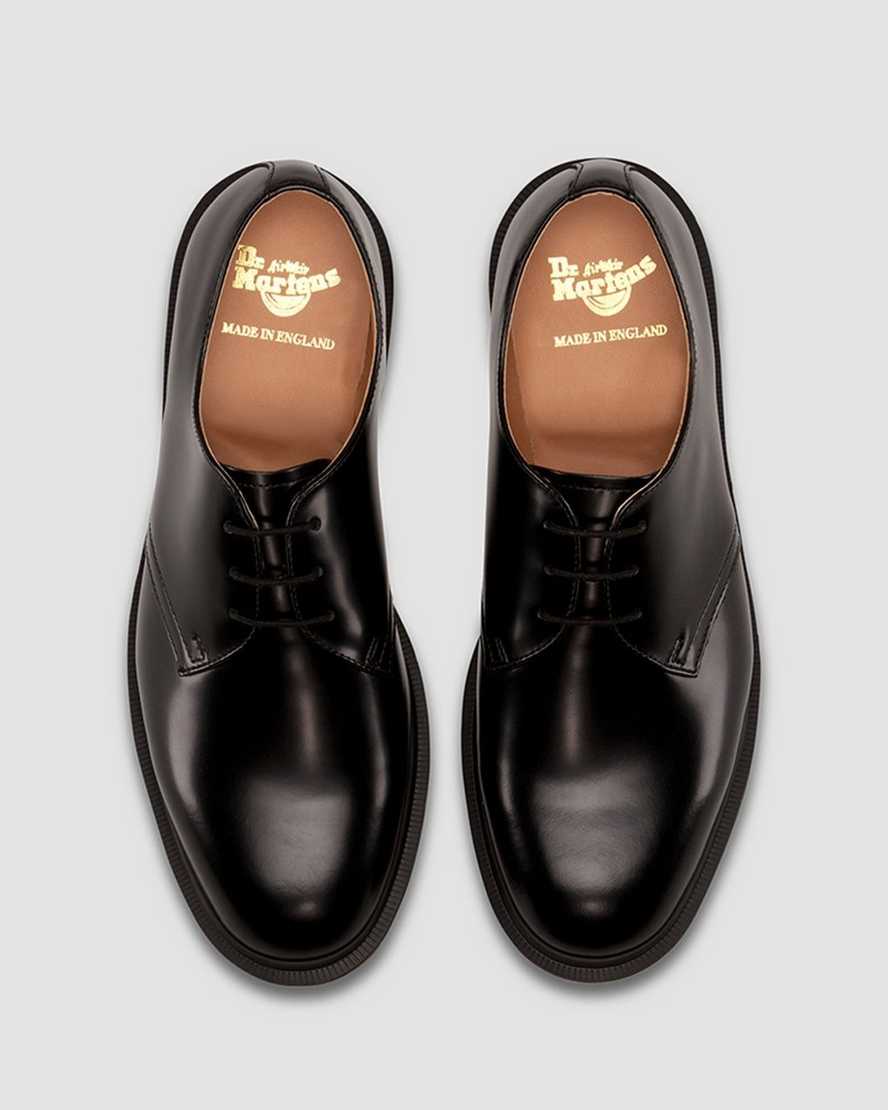 ARCHIE POLISHED SMOOTH SHOES | Dr Martens