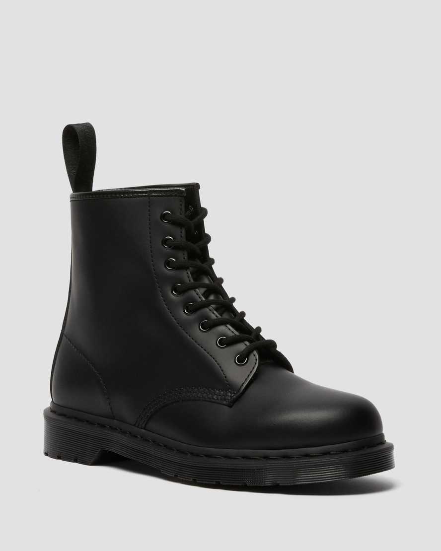 Toddler 1460 Leather Double Strap Velcro Boots BlackBOOTS 1460 MONO EN CUIR SMOOTH Dr. Martens