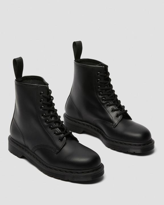 1460 Mono Smooth Leather Lace Up Boots in Black | Dr. Martens 1460 Mono Smooth Leather Lace Up Boots in Black | Dr. Martens