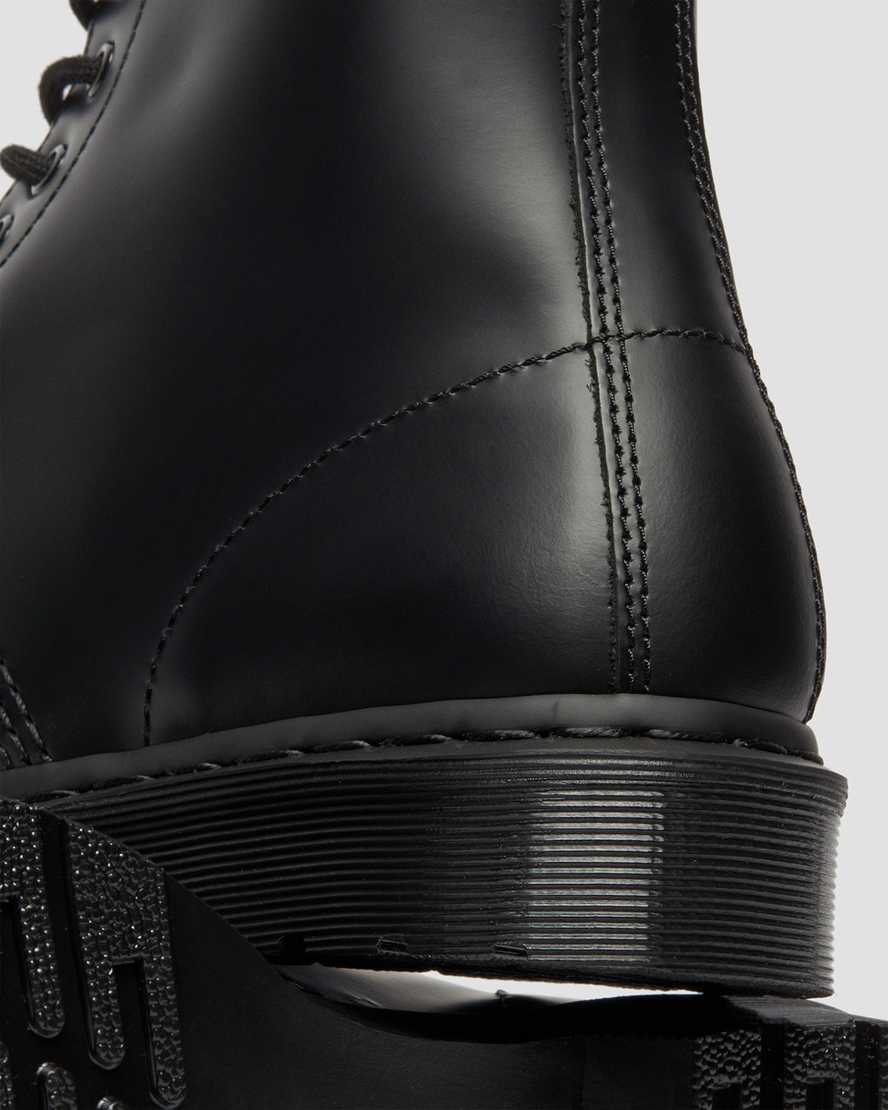1460 Mono Black Smooth Leather Ankle BootsBotas 1460 Mono en piel Smooth Dr. Martens