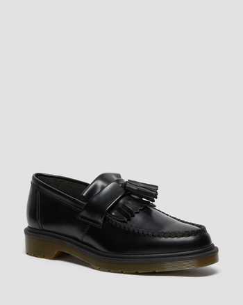 Adrian-loafers i Smooth læder med kvast