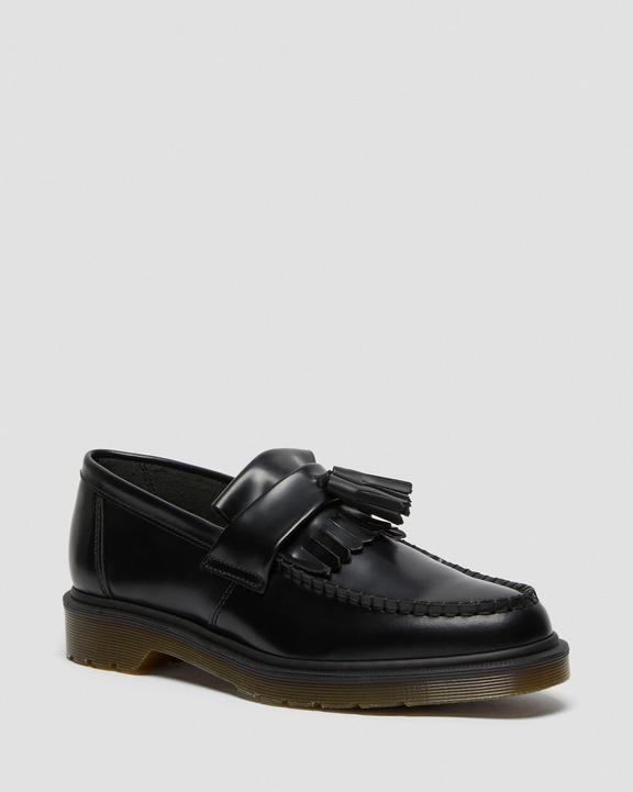 Adrian Smooth Leather Tassel Loafers BlackAdrian Smooth Leather Tassel Loafers Dr. Martens
