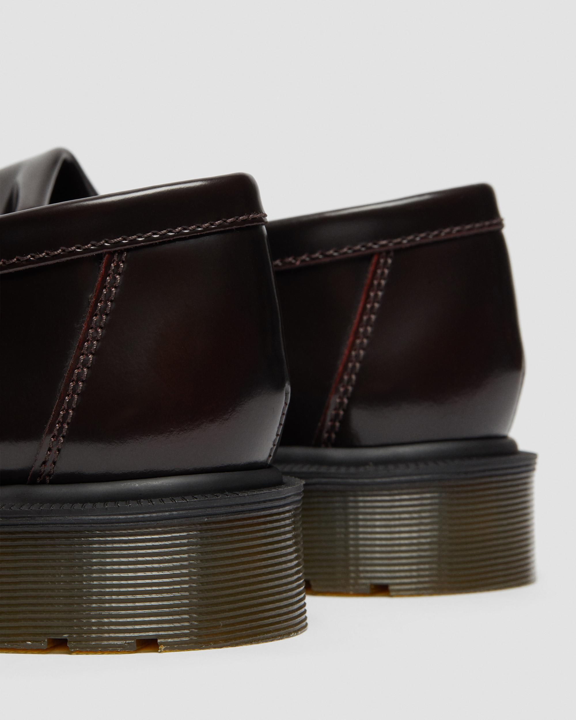 ADRIAN LEATHER TASSEL LOAFERS | Dr. Martens