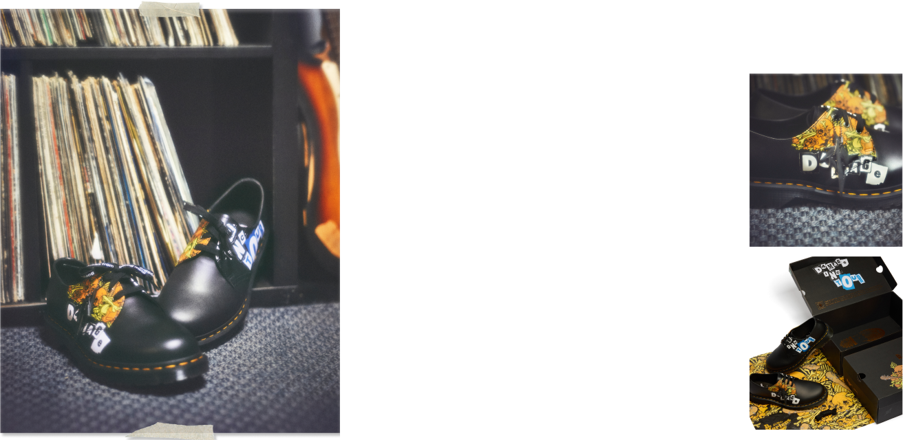 Dr. Martens X Metallica 1461 Shoe Images