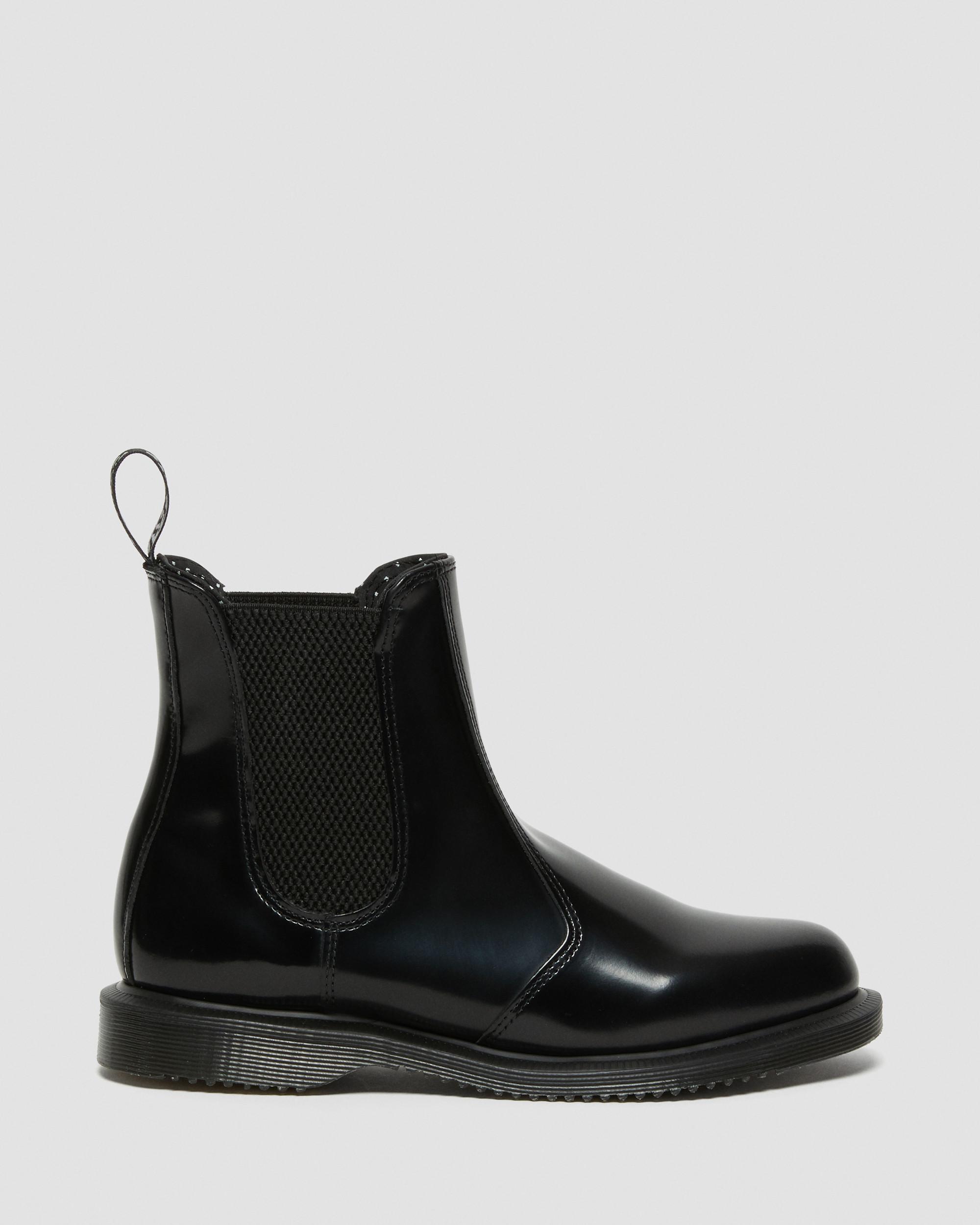 Flora Women's Smooth Leather in Black Dr. Martens