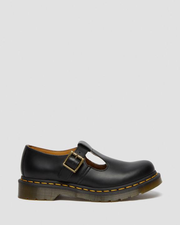 Polley Smooth Leather Mary Janes in Black | Dr. Martens Polley Smooth Leather Mary Janes in Black | Dr. Martens
