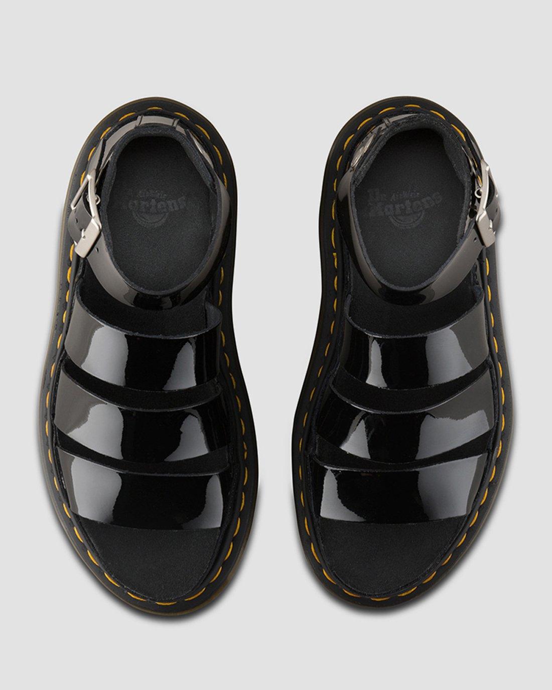 Clarissa Patent in Black | Dr. Martens