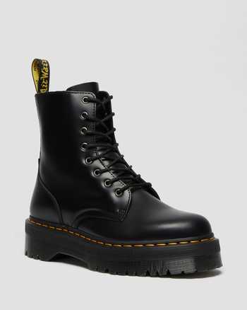 Jadon Smooth Leather Platform Boots