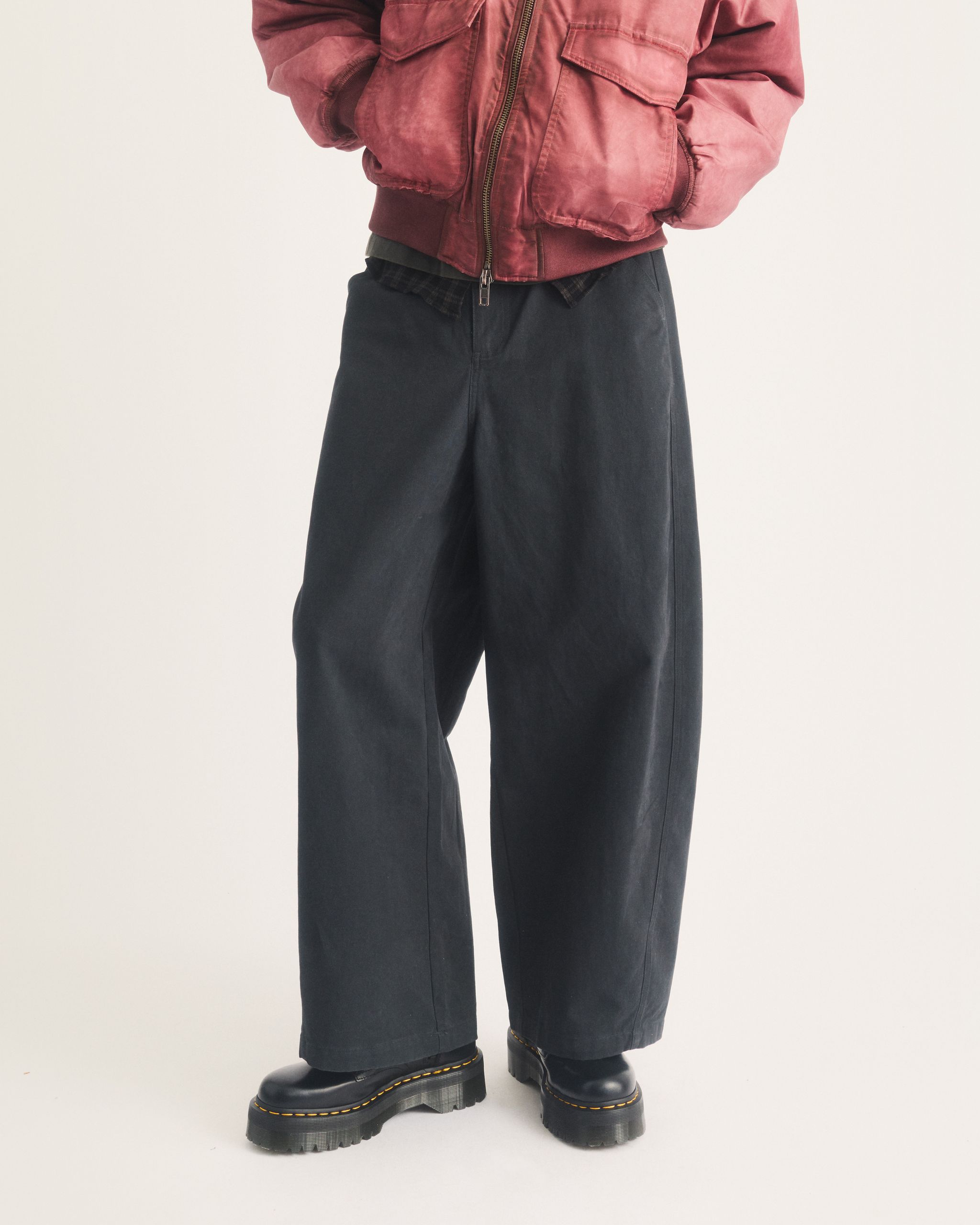 Stivali platform Jadon in pelle Smooth product image