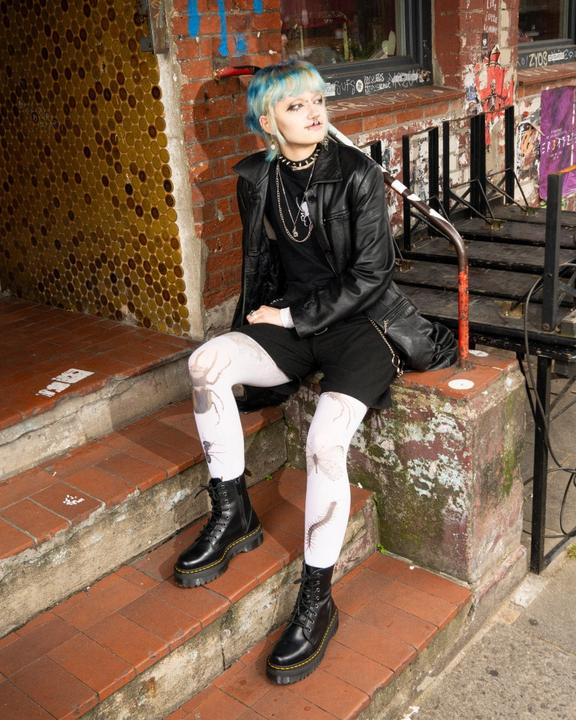 Jadon Boot Smooth Leather Platforms in Black | Dr. Martens Jadon Boot Smooth Leather Platforms in Black | Dr. Martens
