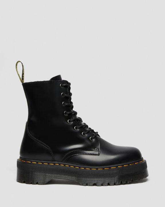 Jadon Boot Smooth Leather Platforms in Black | Dr. Martens Jadon Boot Smooth Leather Platforms in Black | Dr. Martens
