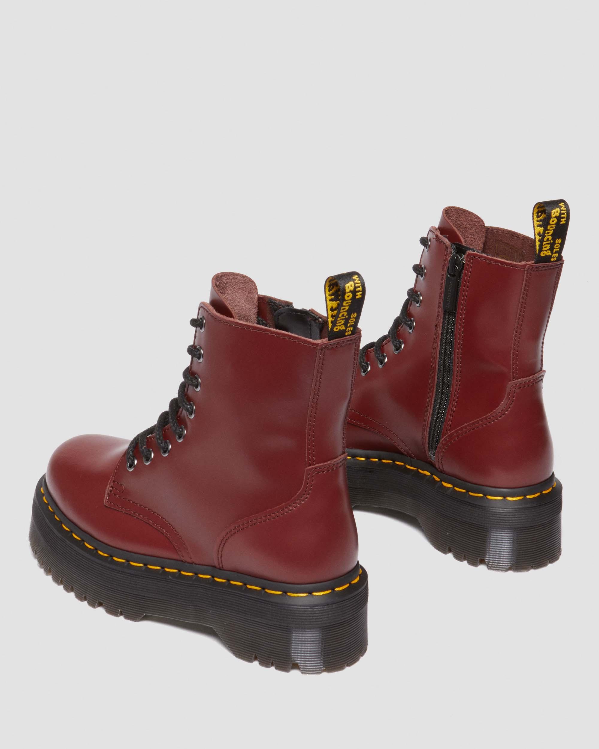 JADON GLATTLEDER PLATEAUSTIEFEL