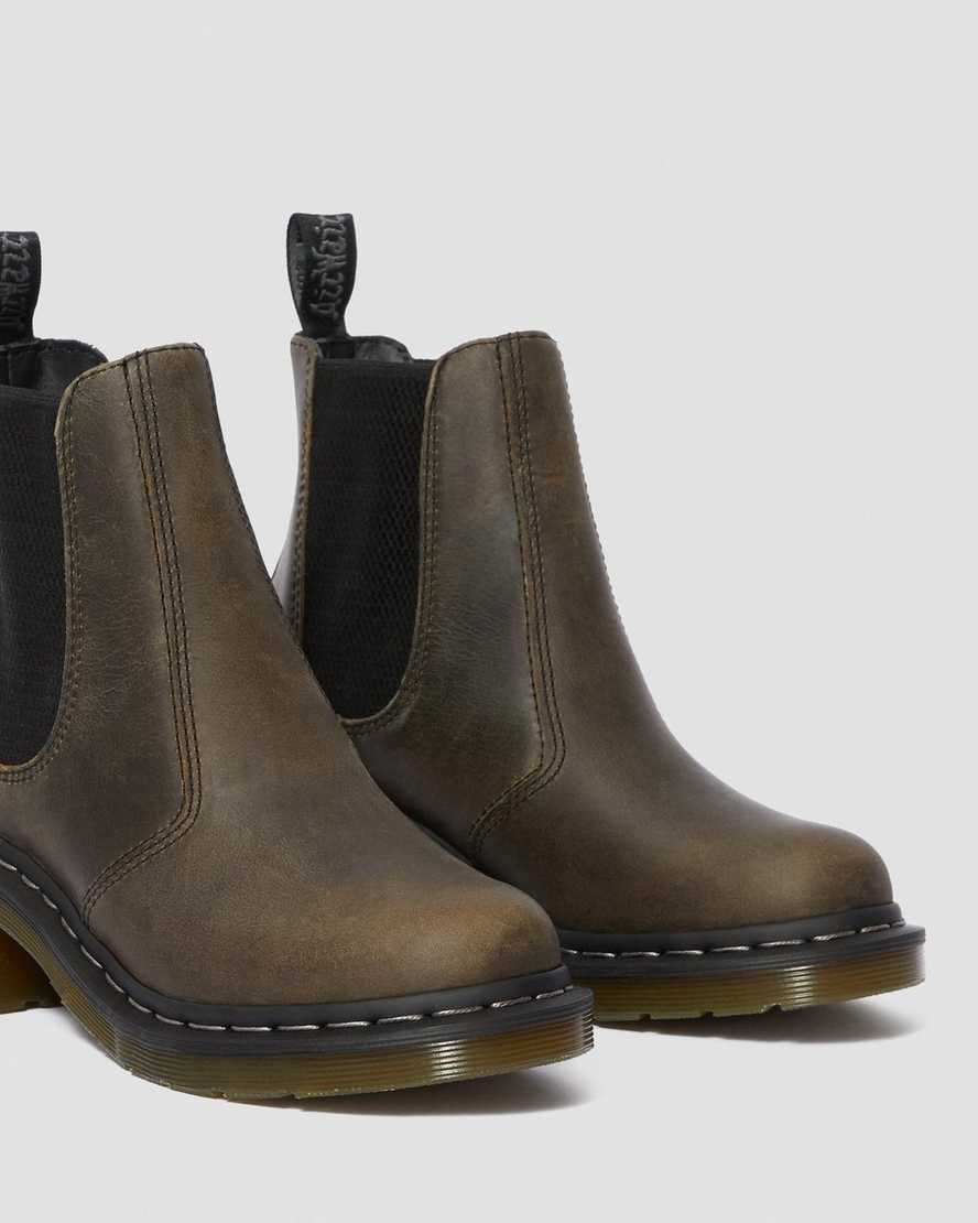 Cadence Greenland Heeled Chelsea Boots | Dr Martens