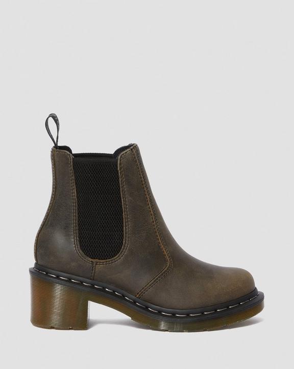 Cadence Greenland Heeled Chelsea Boots Dr. Martens