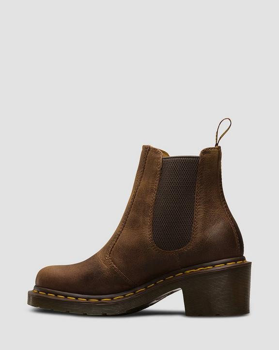 Cadence Greenland Heeled Chelsea Boots Dr. Martens