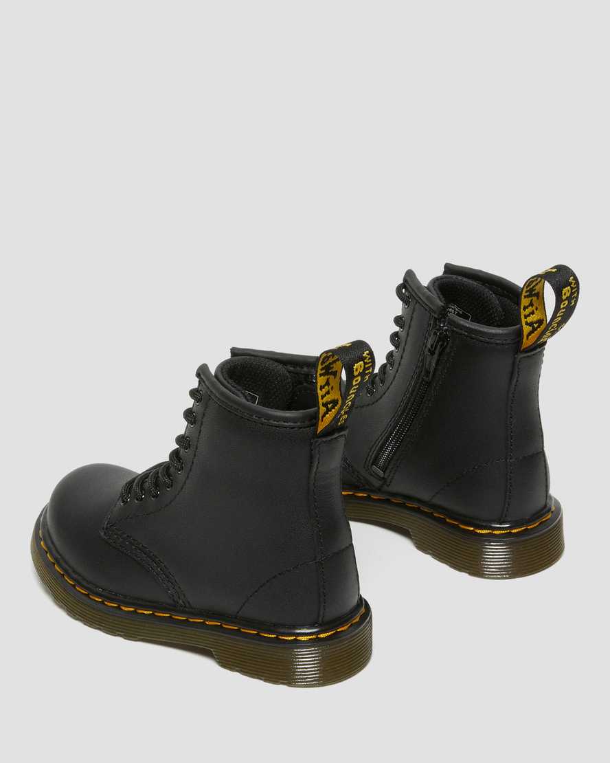 Boots 1460 en cuir Softy T à lacets pour tout-petit en noirBoots 1460 en cuir Softy T à lacets pour tout-petit Dr. Martens
