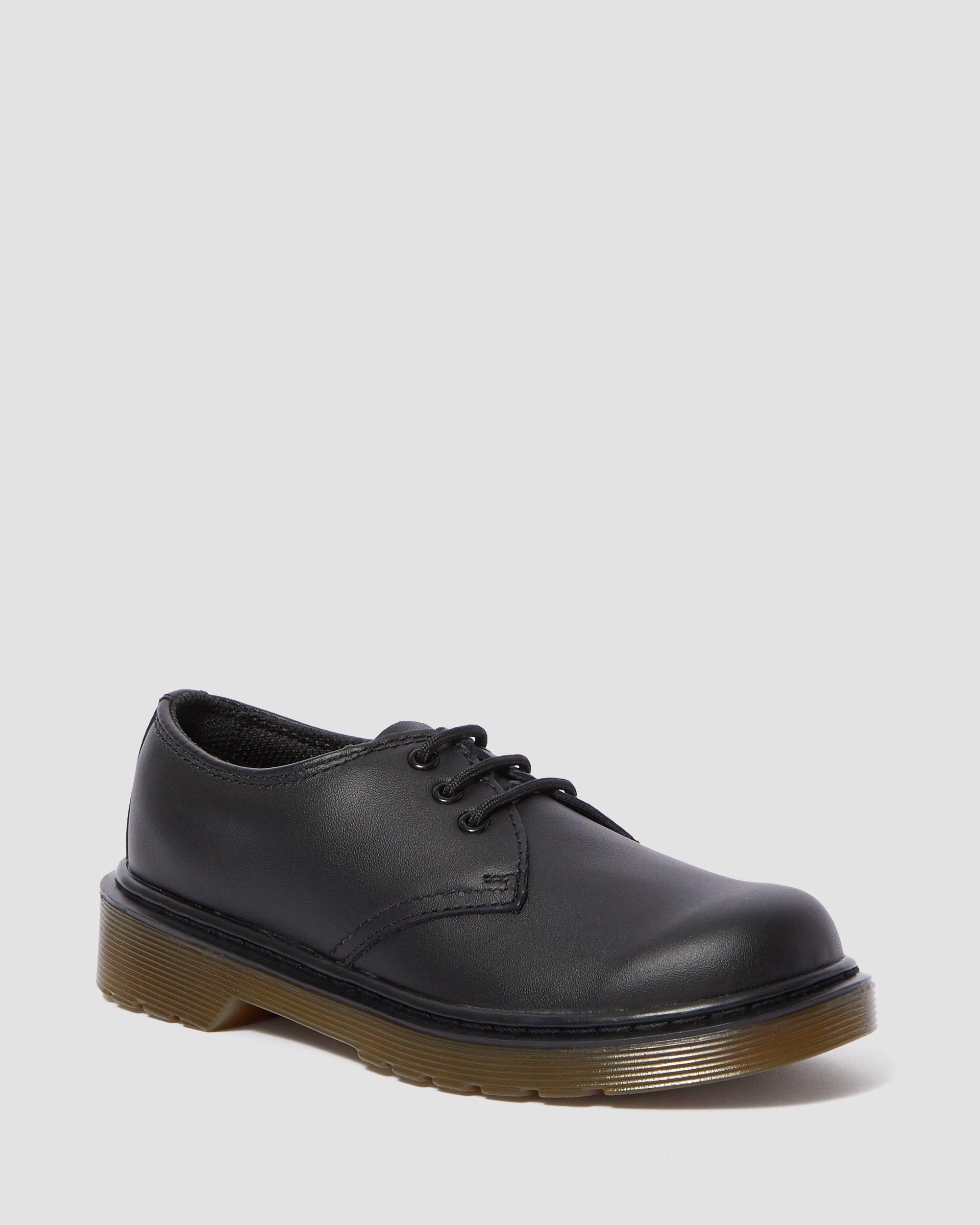 Martens EVERLEY Junior Softy T Leather Oxford Schuhe in schwarz uk13 eu32 Dr 